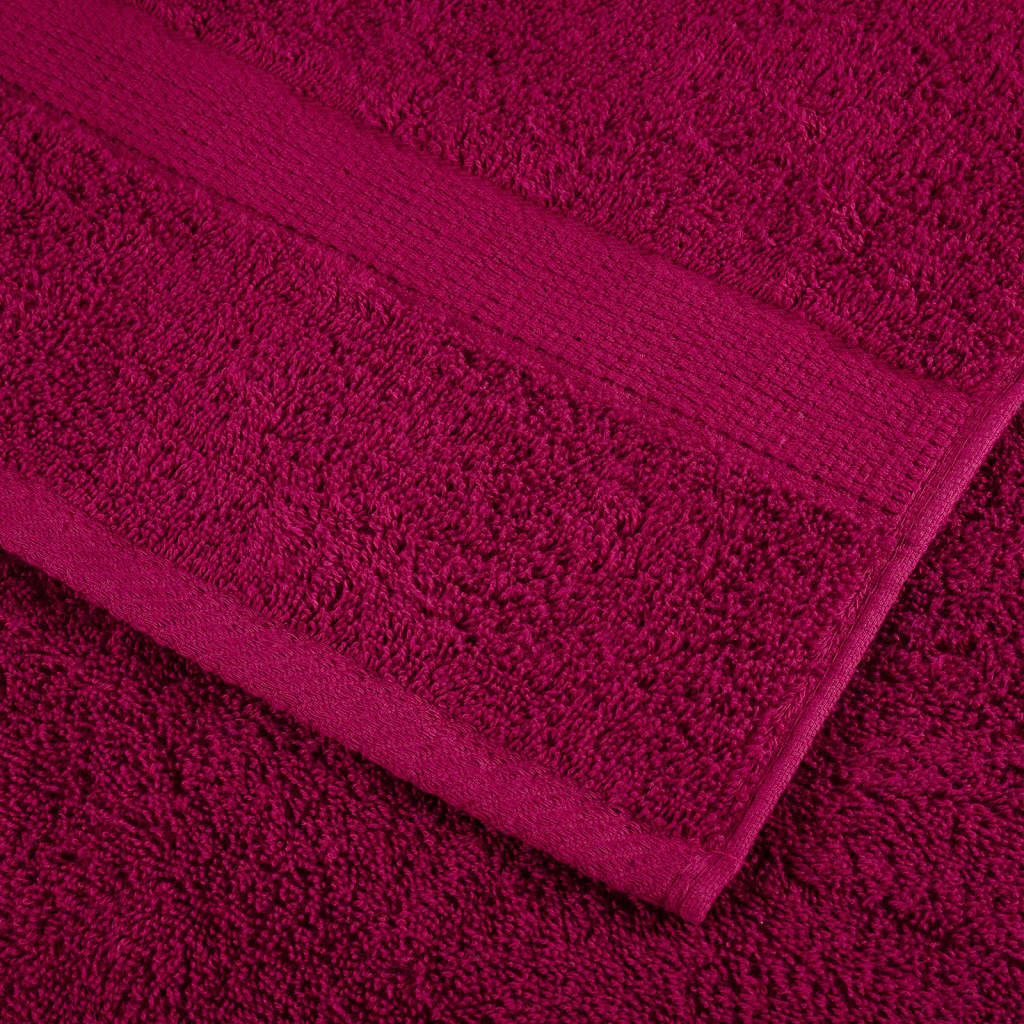 Premium-Seiftücher SOLUND 4 Stk. Bordeaux 30x30 cm 600 g/m²