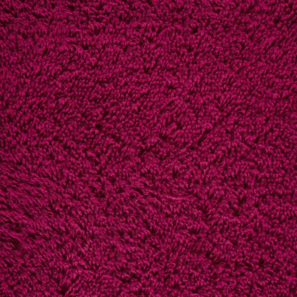 Premium-Gästetücher SOLUND 2 Stk. Bordeaux 30x50 cm 600 g/m²