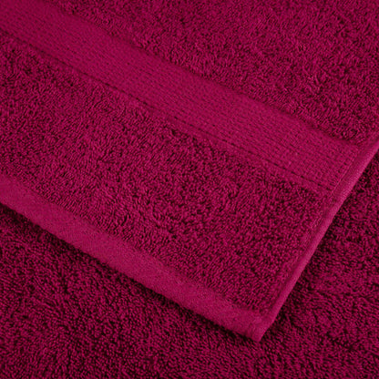 Premium-Badetücher SOLUND 4 Stk. Bordeaux 100x150cm 600 g/m²