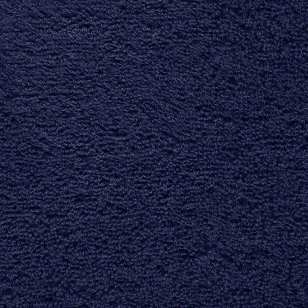 Premium-Seiftücher SOLUND 10 Stk. Marineblau 30x30 cm 600 g/m²