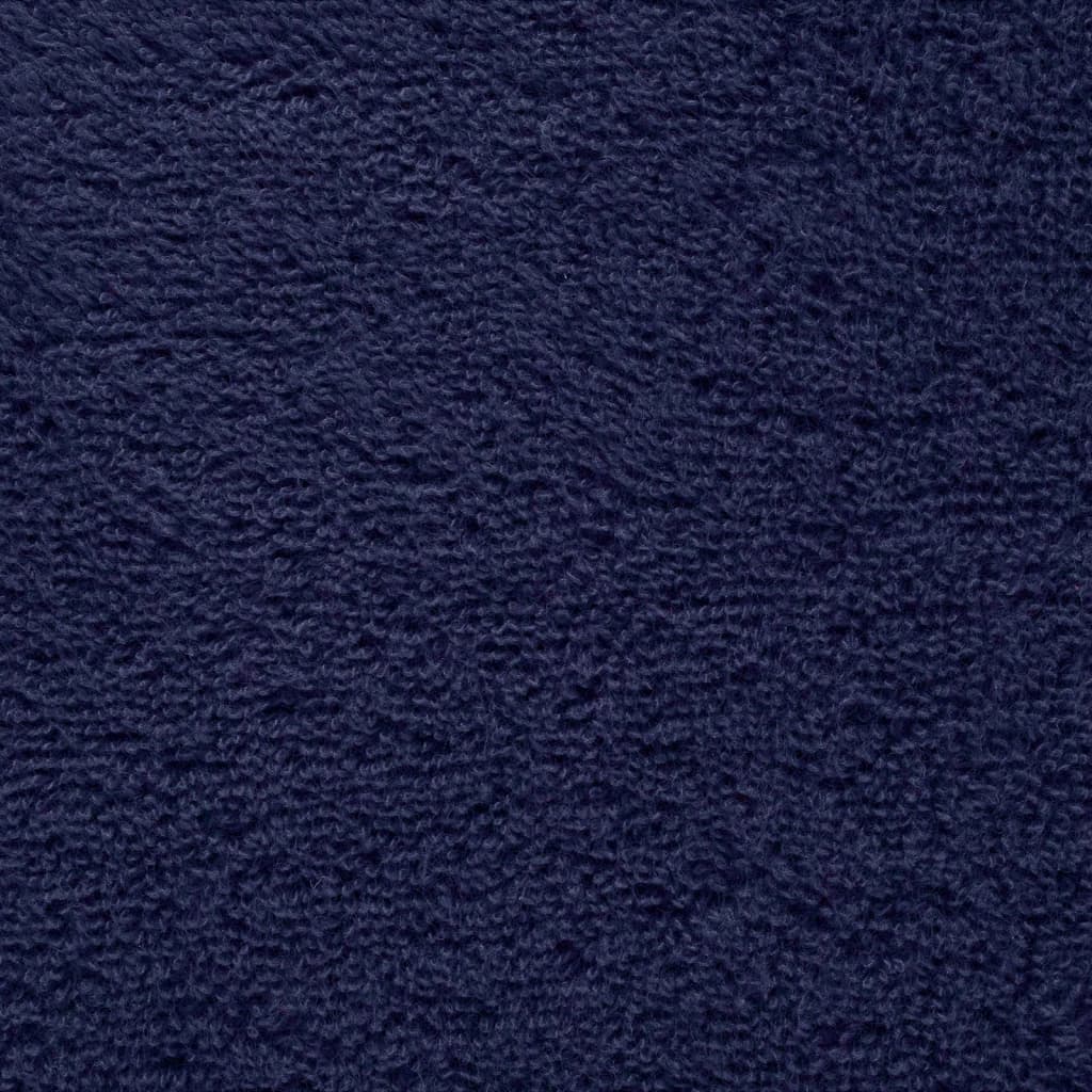 Premium-Gästetücher SOLUND 2 Stk. Marineblau 30x50 cm 600 g/m²