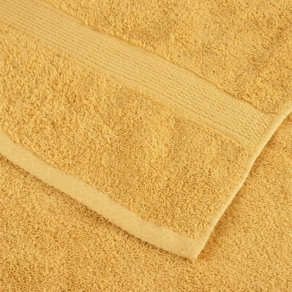 Premium-Seiftücher SOLUND 2 Stk. Gold 30x30 cm 600 g/m²