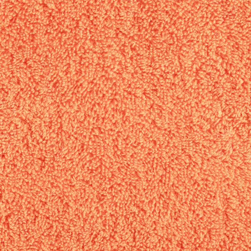 Premium-Seiftücher SOLUND 4 Stk. Orange 30x30 cm 600 g/m²