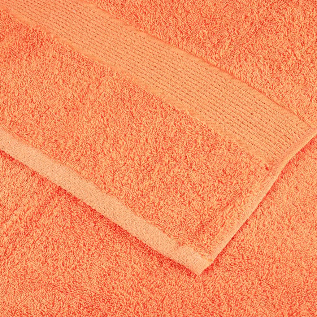 Premium-Seiftücher SOLUND 4 Stk. Orange 30x30 cm 600 g/m²