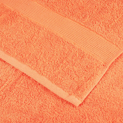 Premium-Seiftücher SOLUND 4 Stk. Orange 30x30 cm 600 g/m²