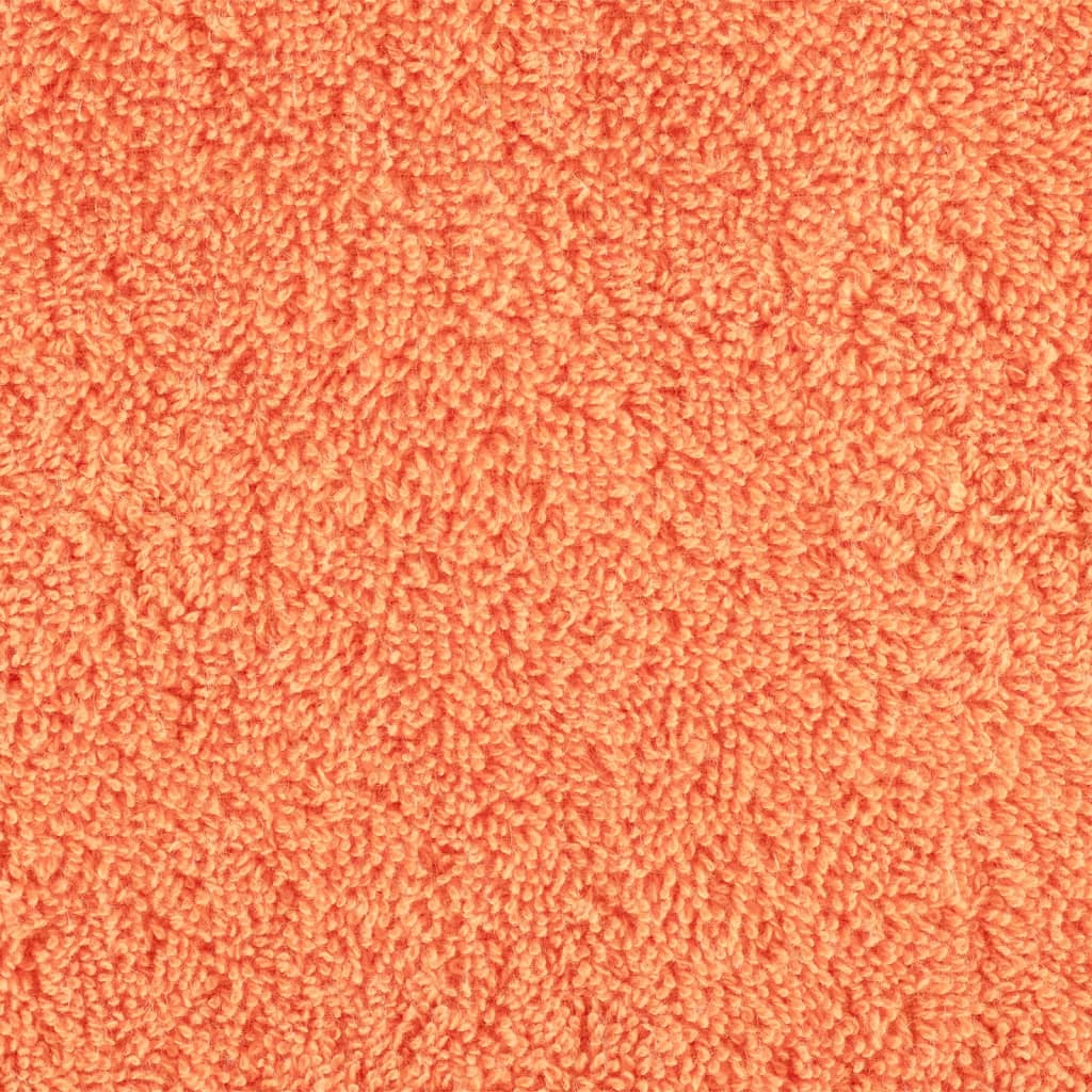 Premium-Duschtücher SOLUND 4 Stk. Orange 70x140 cm 600 g/m²