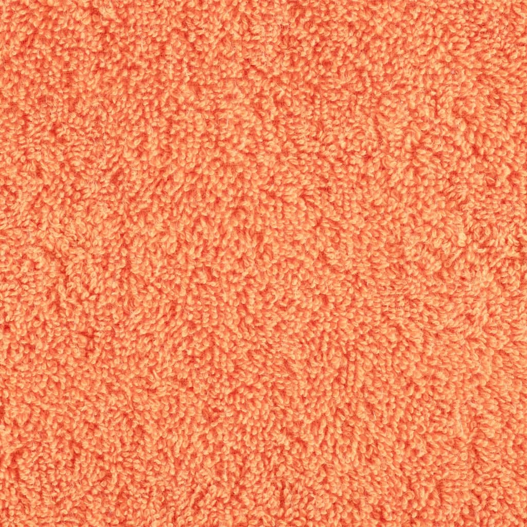 Premium-Duschtücher SOLUND 10 Stk. Orange 70x140 cm 600 g/m²