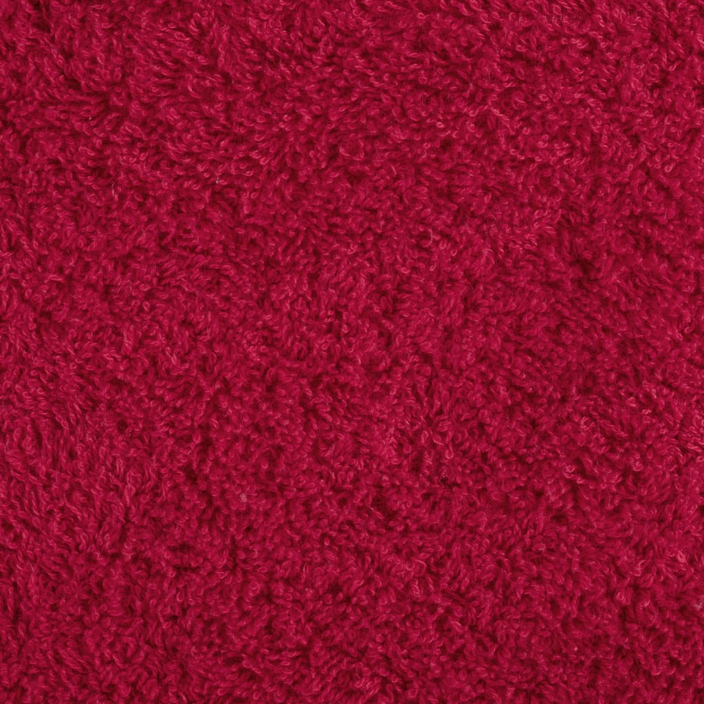 Premium-Seiftücher SOLUND 4 Stk. Rot 30x30 cm 600 g/m²