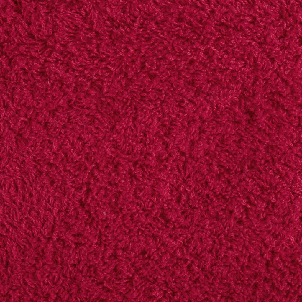 Premium-Handtücher SOLUND 4 Stk. Rot 50x100 cm 600 g/m²