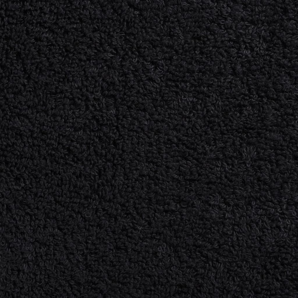 Premium-Handtücher SOLUND 2 Stk. Schwarz 50x100 cm 600 g/m²