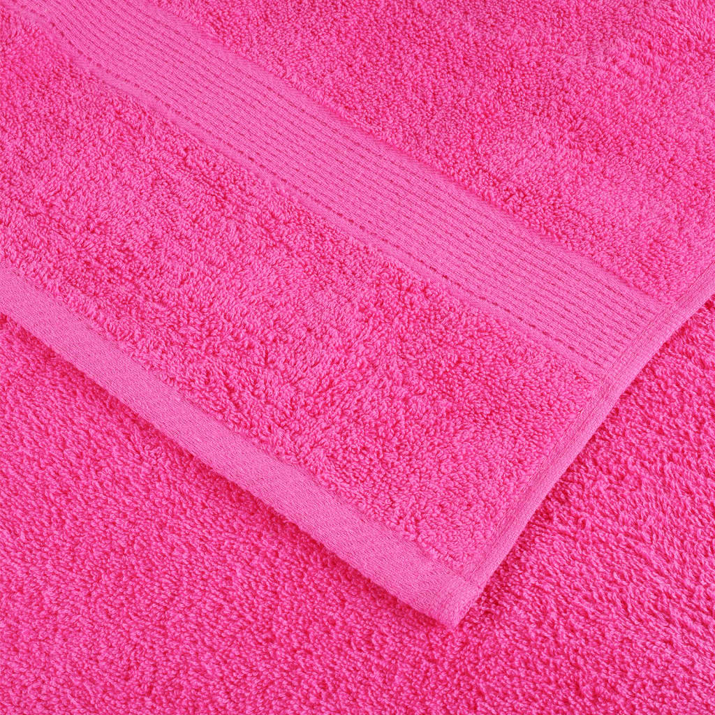 Premium-Seiftücher SOLUND 4 Stk. Rosa 30x30 cm 600 g/m²