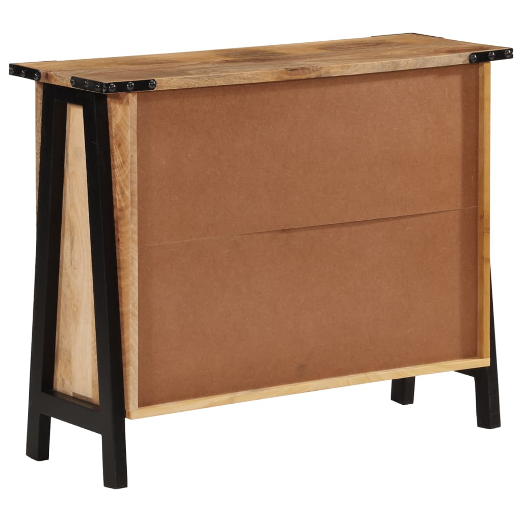 Sideboard 83x30x69 cm Massivholz Mango