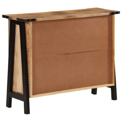 Sideboard 83x30x69 cm Massivholz Mango