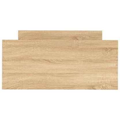 Bettgestell Sonoma-Eiche 100x200 cm Holzwerkstoff