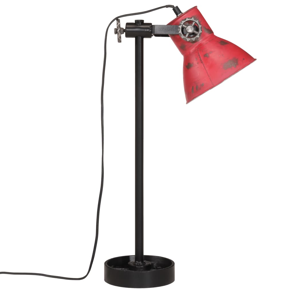 Schreibtischlampe 25 W Rot 15x15x55 cm E27