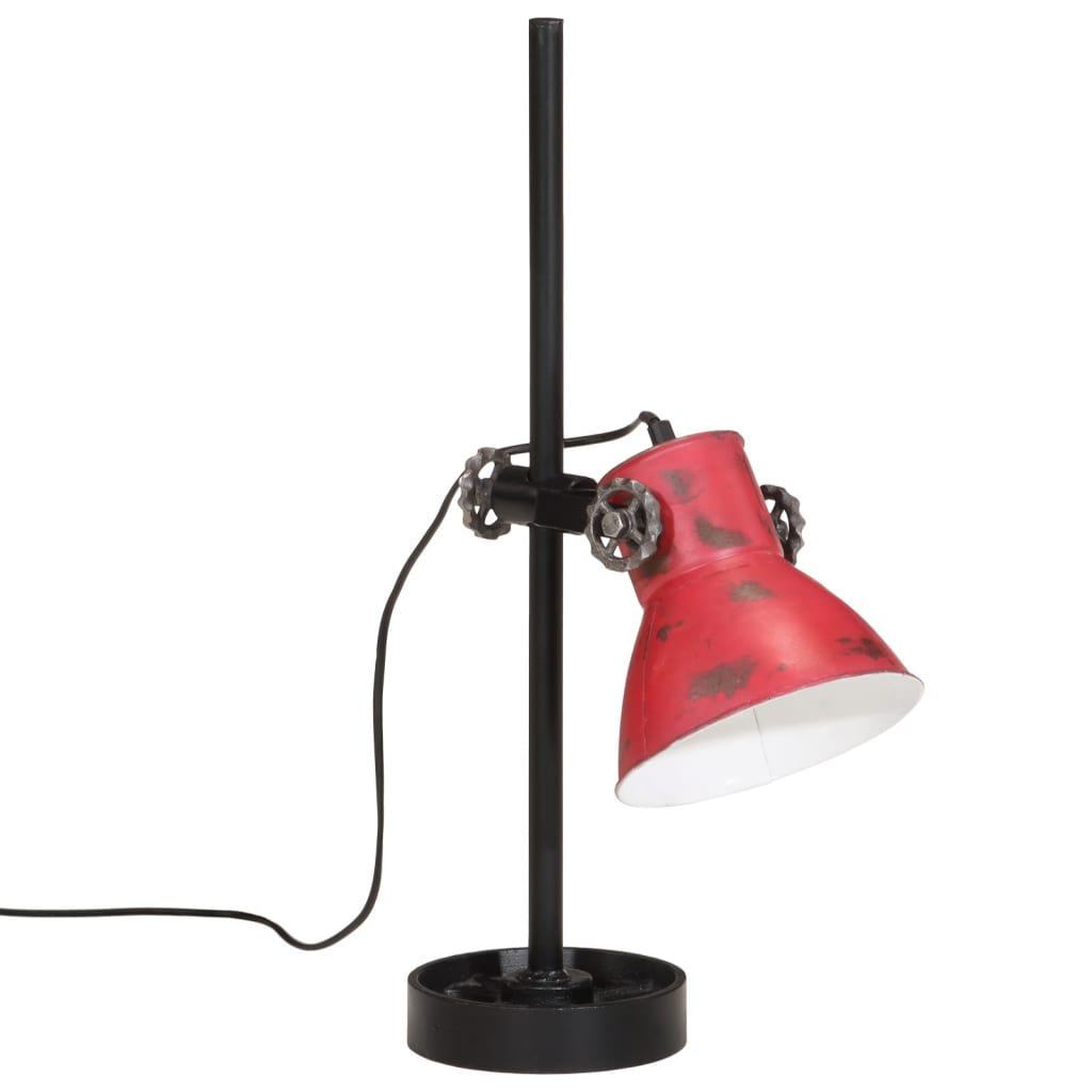 Schreibtischlampe 25 W Rot 15x15x55 cm E27