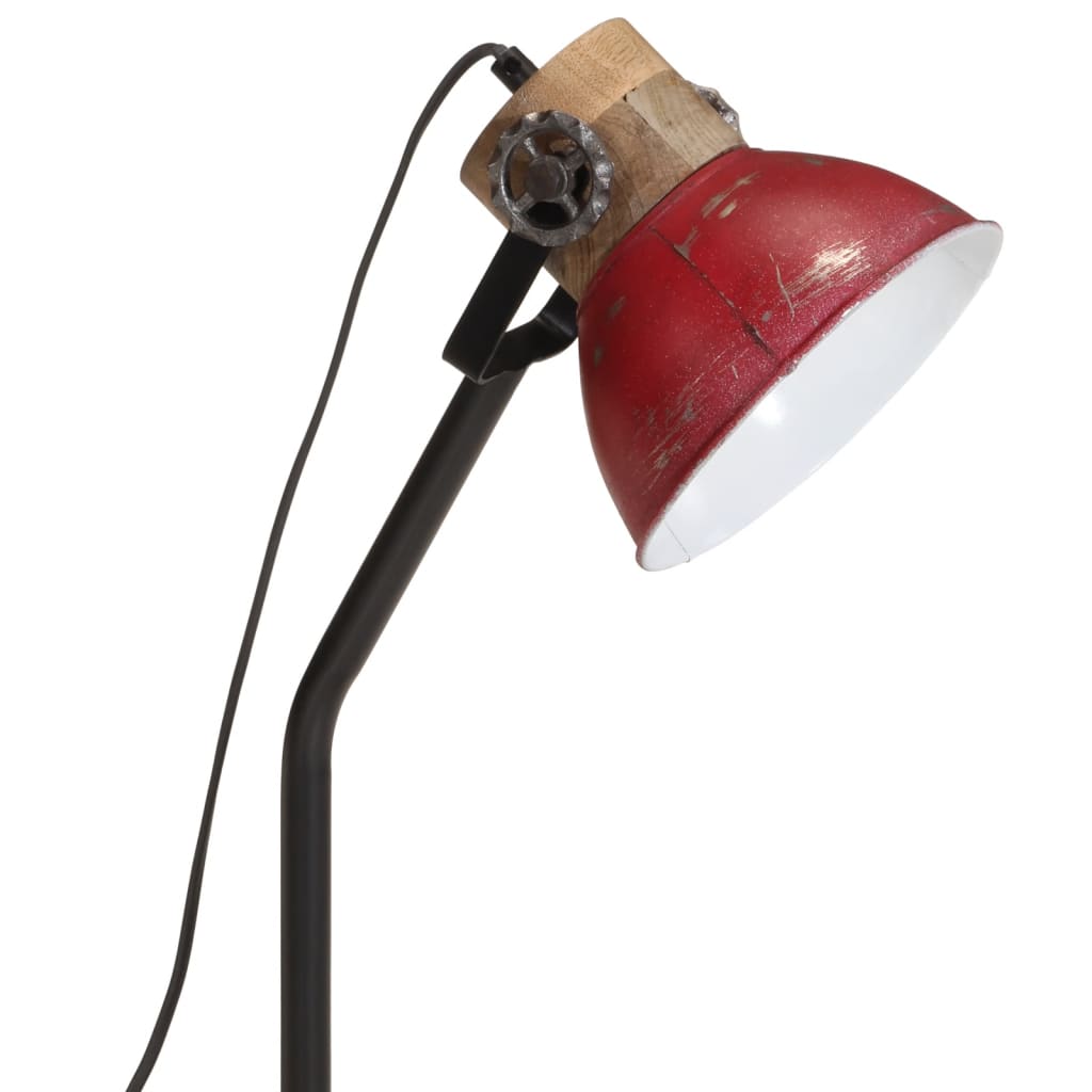 Schreibtischlampe 25 W Rot 18x18x60 cm E27