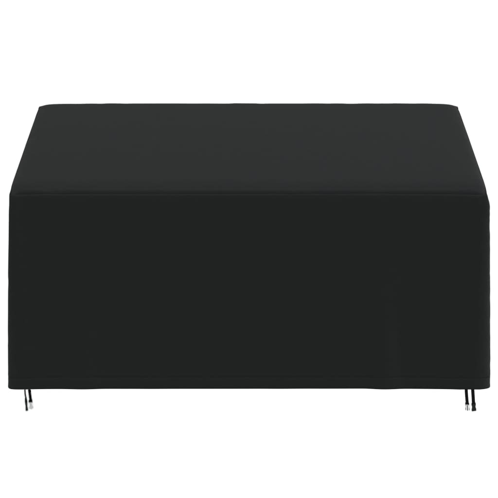 Abdeckung für 3-Sitzer-Bank Schwarz 165x70x65/94 cm 420D Oxford