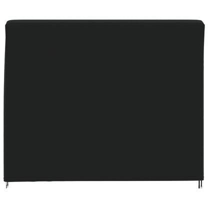 Abdeckung für Hollywoodschaukel Schwarz 220x125x170 cm Oxford