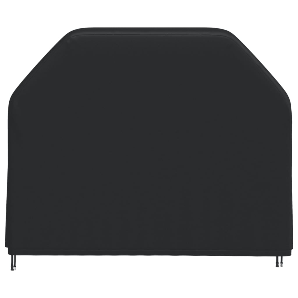 Grillabdeckung 162x61x122 cm Schwarz 420D Oxford