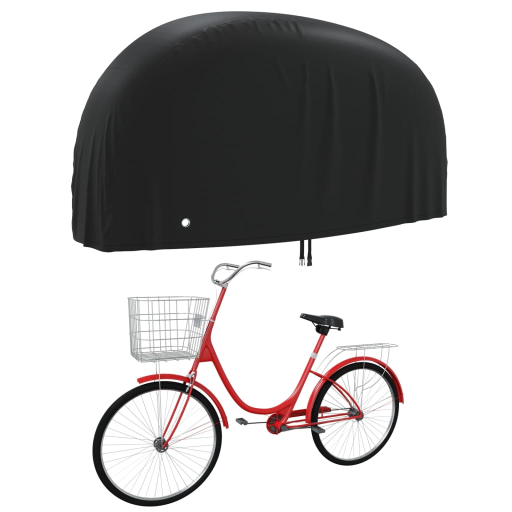 Fahrrad-Abdeckung Schwarz 200x85x110 cm 190T Oxford