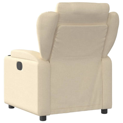 Massagesessel Elektrisch Creme Stoff