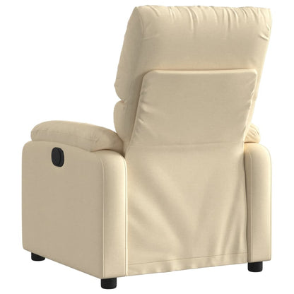 Relaxsessel Elektrisch Creme Stoff