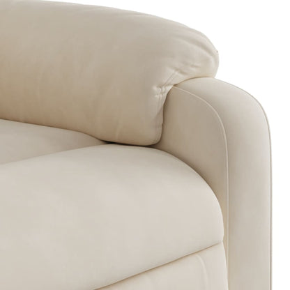 Relaxsessel Beige Mikrofasergewebe