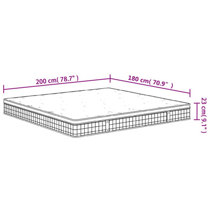 Matratze Bonnell-Federkern Mittel 180x200 cm