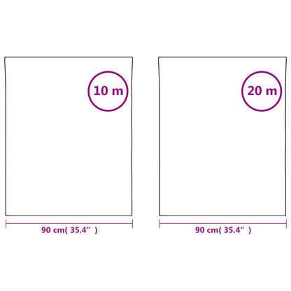 Fensterfolien Matt Transparent Grau PVC