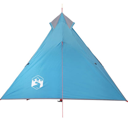 Tipi-Campingzelt 1 Person Blau Wasserdicht