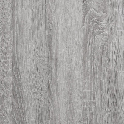 Wandregale 4 Stk. Grau Sonoma 60x10x1,5 cm Holzwerkstoff