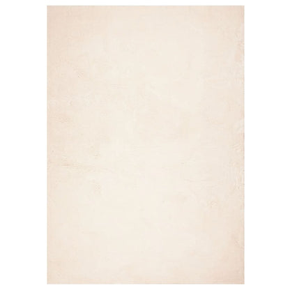 Teppich HUARTE Kurzflor Weich und Waschbar Beige 200x280 cm