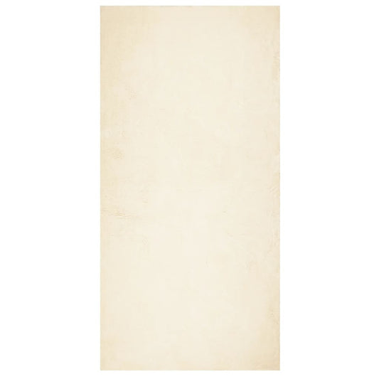 Teppich HUARTE Kurzflor Weich und Waschbar Creme 100x200 cm