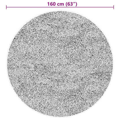 Teppich HUARTE Kurzflor Weich und Waschbar Waldgrün Ø 160 cm