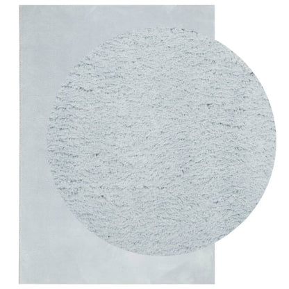 Tappeto a pelo corto HUARTE, morbido e lavabile, blu, 160x230 cm