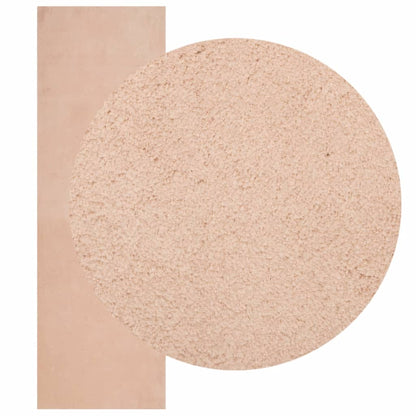 Teppich HUARTE Kurzflor Weich und Waschbar Blassrosa 80x250 cm