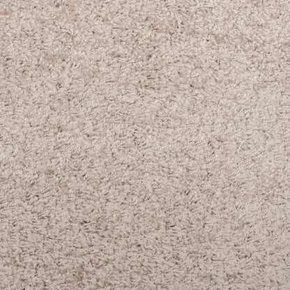 Tappeto Shaggy PAMPLONA a pelo lungo moderno beige 120x170 cm