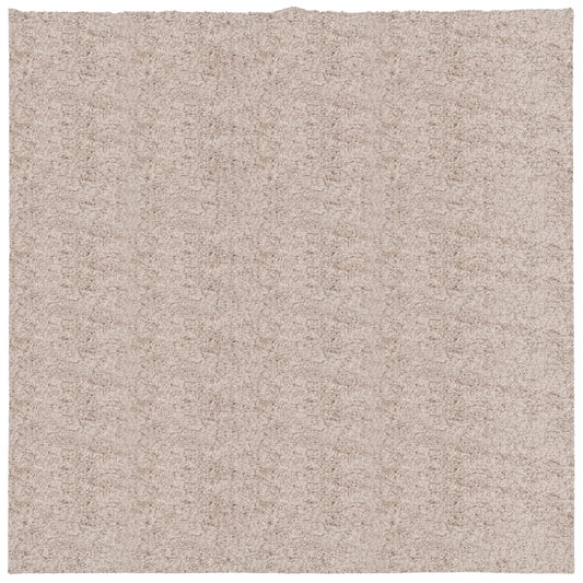 Shaggy-Teppich PAMPLONA Hochflor Modern Beige 160x160 cm