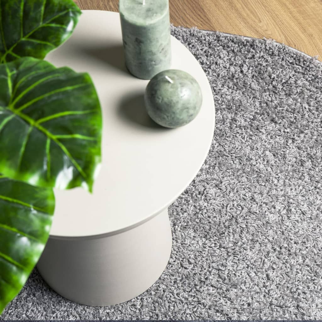 Shaggy-Teppich PAMPLONA Hochflor Modern Grau 120x170 cm