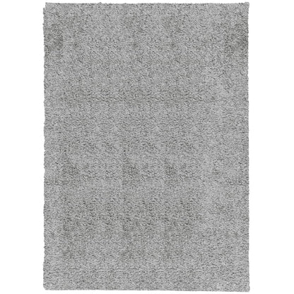 Shaggy-Teppich PAMPLONA Hochflor Modern Grau 200x280 cm
