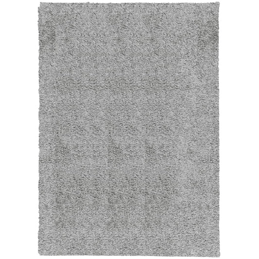 Shaggy-Teppich PAMPLONA Hochflor Modern Grau 200x280 cm