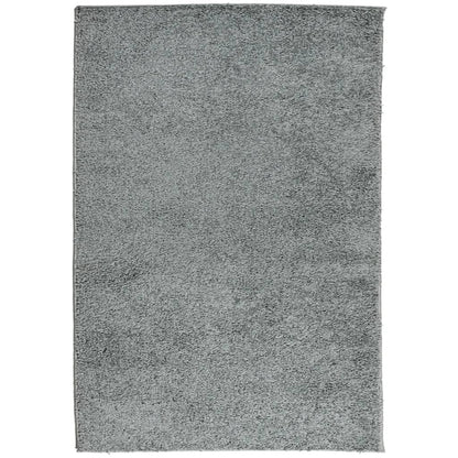 Teppich Shaggy Hochflor Modern Grün 120x170 cm