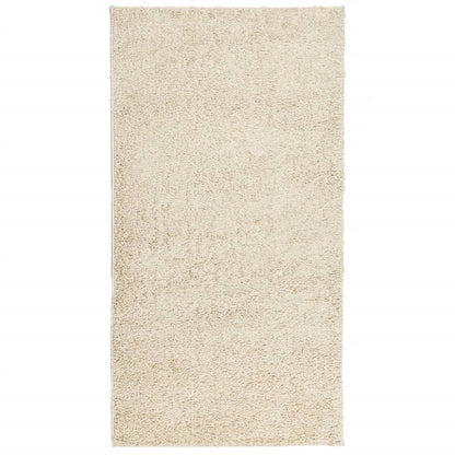 Teppich Shaggy Hochflor Modern Golden 80x150 cm