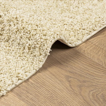 Teppich Shaggy Hochflor Modern Golden 80x200 cm