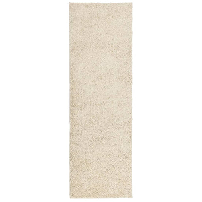 Teppich Shaggy Hochflor Modern Golden 80x250 cm