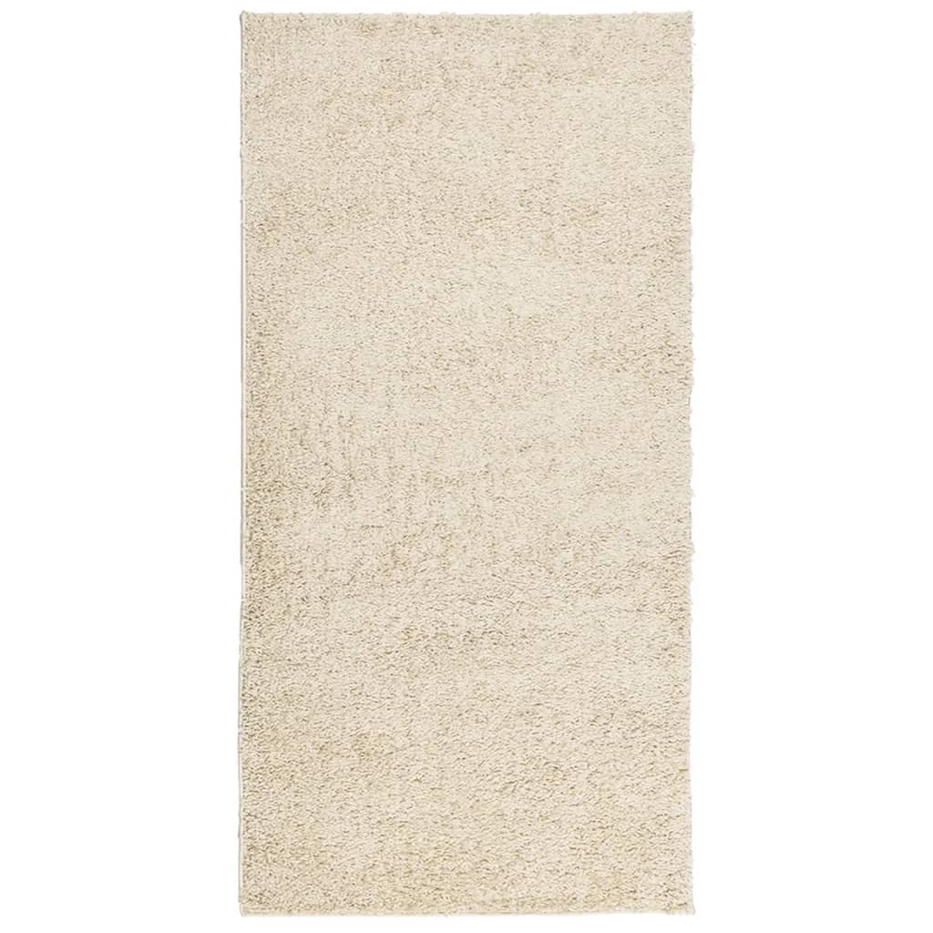 Teppich Shaggy Hochflor Modern Golden 100x200 cm