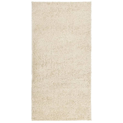 Teppich Shaggy Hochflor Modern Golden 100x200 cm