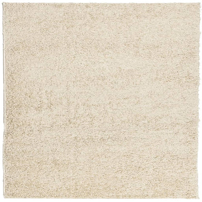 Teppich Shaggy Hochflor Modern Golden 120x120 cm