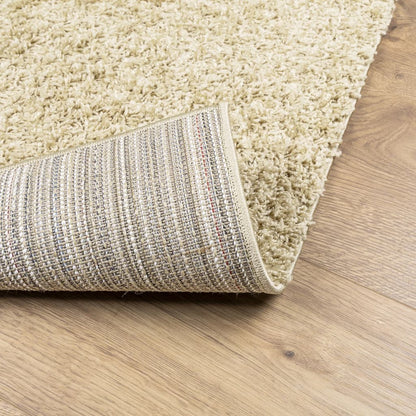 Teppich Shaggy Hochflor Modern Golden 120x170 cm